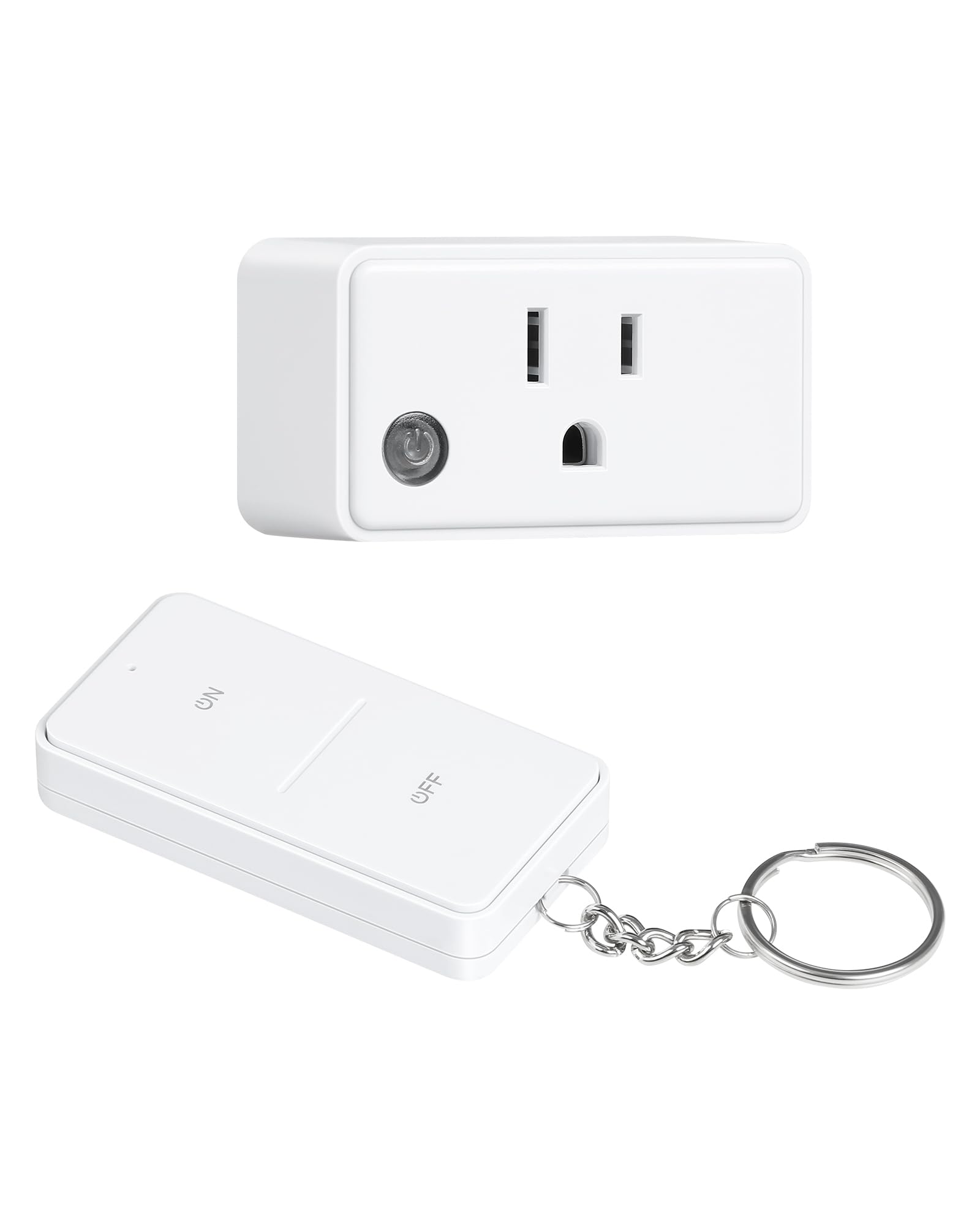 treewell Remote Control Outlet, 200FT Long Range Wireless Light S by treewell - Angle View 2