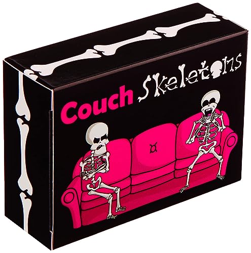 Couch Skeletons Card Game - Quick and Easy 2 Player Game by The - Product Imagery