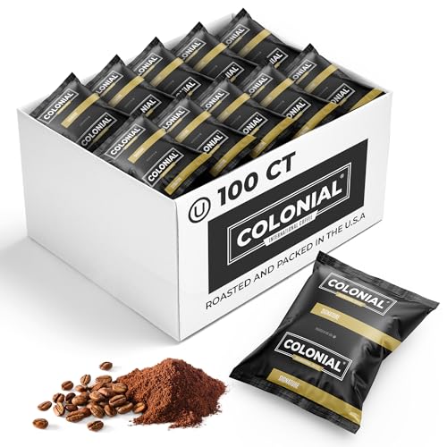 Colonial Coffee Ground Frac Packs, Breakfast Blend, Medium - Product Imagery