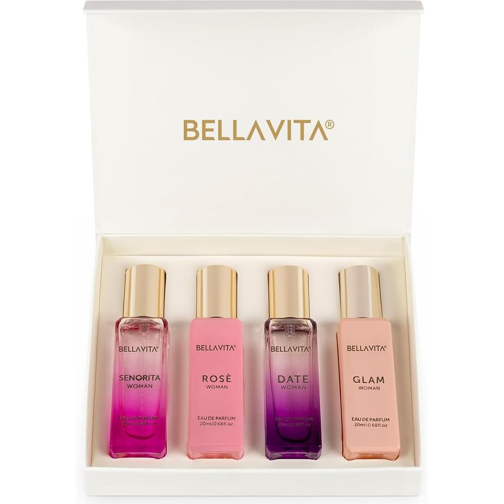 Bellavita Luxury Women s Perfume Gift Set with Rose Senorita - BELLAVITA Official Imagery - 2