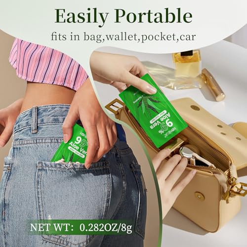 KONEUK 200 Pack Bulk Aloe Vera Gel, 99% Pure Aloe Vera Gel for - Product Imagery