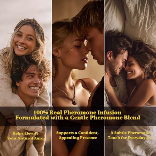 2 Pack Roll On Perfume Oil Pheromones Perfumes for Women, 0.34FL - Product Imagery