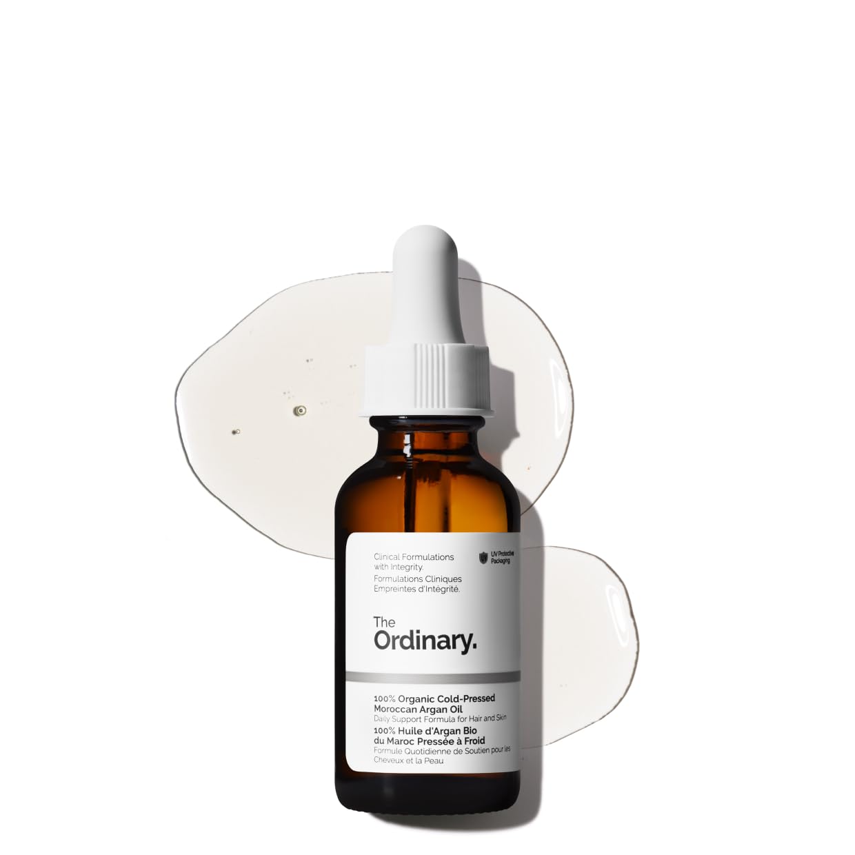 The Ordinary 100% Organic Cold-Pressed Moroccan Argan Oil, - Product Imagery