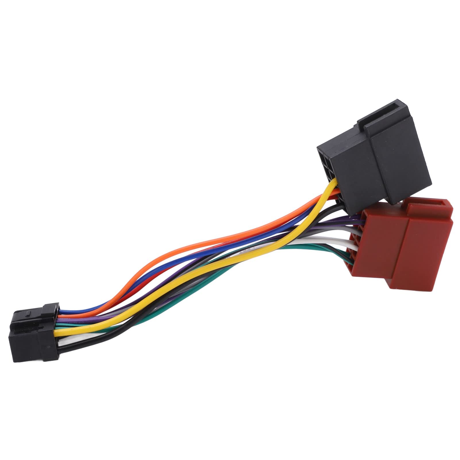 Zohisin Stereo Radio Harness Connector Adapter pre Stripped 17. 0×8. 0×2. 0 iso Wiring Harness Connector Adaptor Plug 16 pin car Stereo Radio Replacement for Plastic Lasting