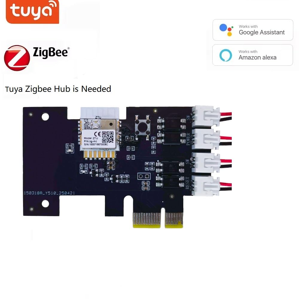 Zigbee Remote Desktop On Off Power Switch Tuya app Remote - MHCOZY Official Imagery - 3