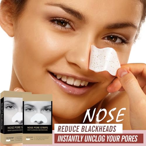 Blackhead Remover Nose Pore Strips for Women & Men, 20 PCS - Product Imagery