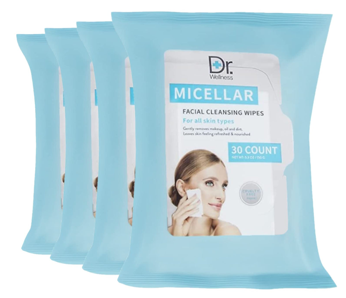 Dr Wellness Gentle Cleansing Facial Wipes Variety Pack for - Enchante Official Imagery - 2