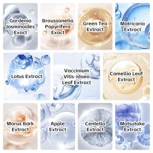 10 Packs Serum Mask Rice Nature Facial Mask Real Collagen - Product Imagery