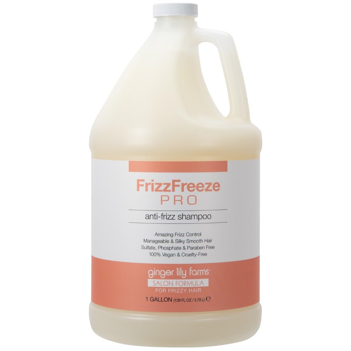 Ginger Lily Farms 1 gal FrizzFreeze Pro Anti-Frizz Shampoo