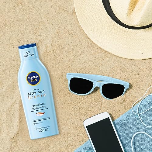 NIVEA Sun After Sun Body Lotion 200 ml (6.76 fl oz) Lightweight - Product Imagery