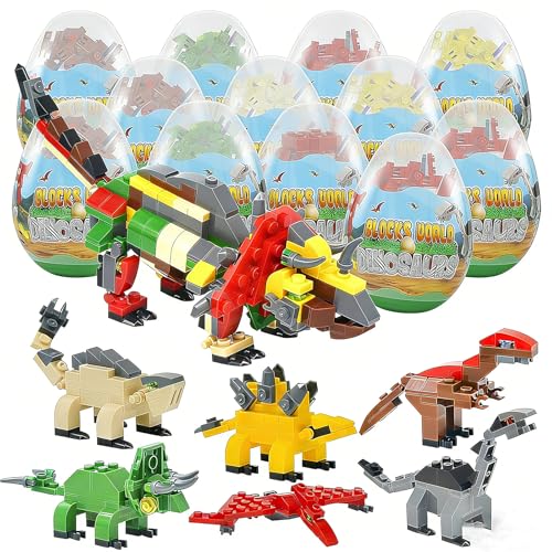 12PCS Pre Filled Easter Eggs Dinosaurs Party Favors Party - Product Imagery