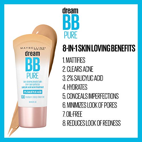 Maybelline Dream Pure Skin Clearing BB Cream, 8-in-1 Skin - Product Imagery