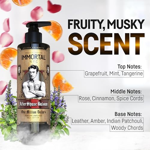 Immortal NYC 'The One In A Million Dollars' Aftershave Balsam - - Product Imagery