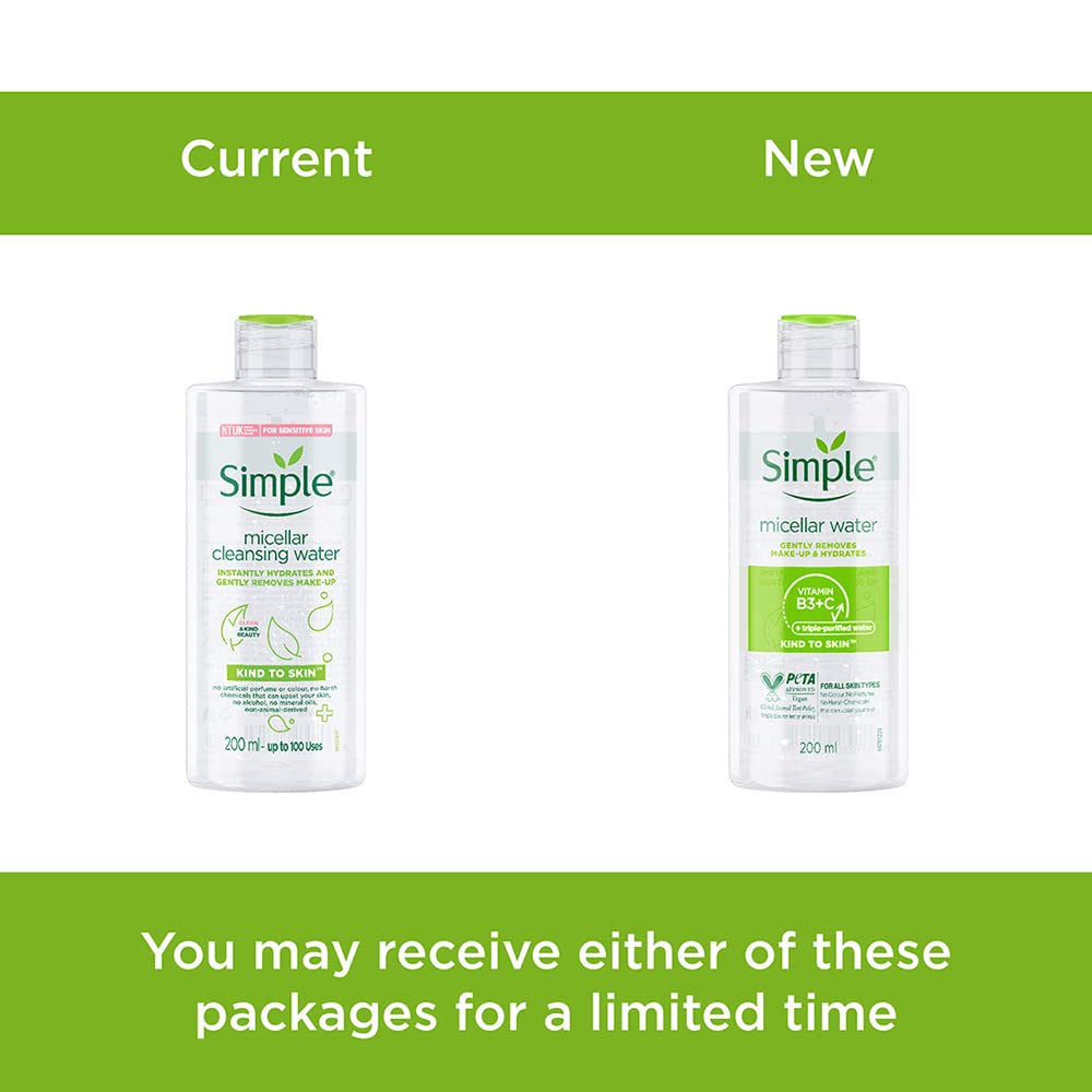 Simple Kind To Skin Micellar Cleansing Water 200Ml - Elefair Tech Official Product View 9