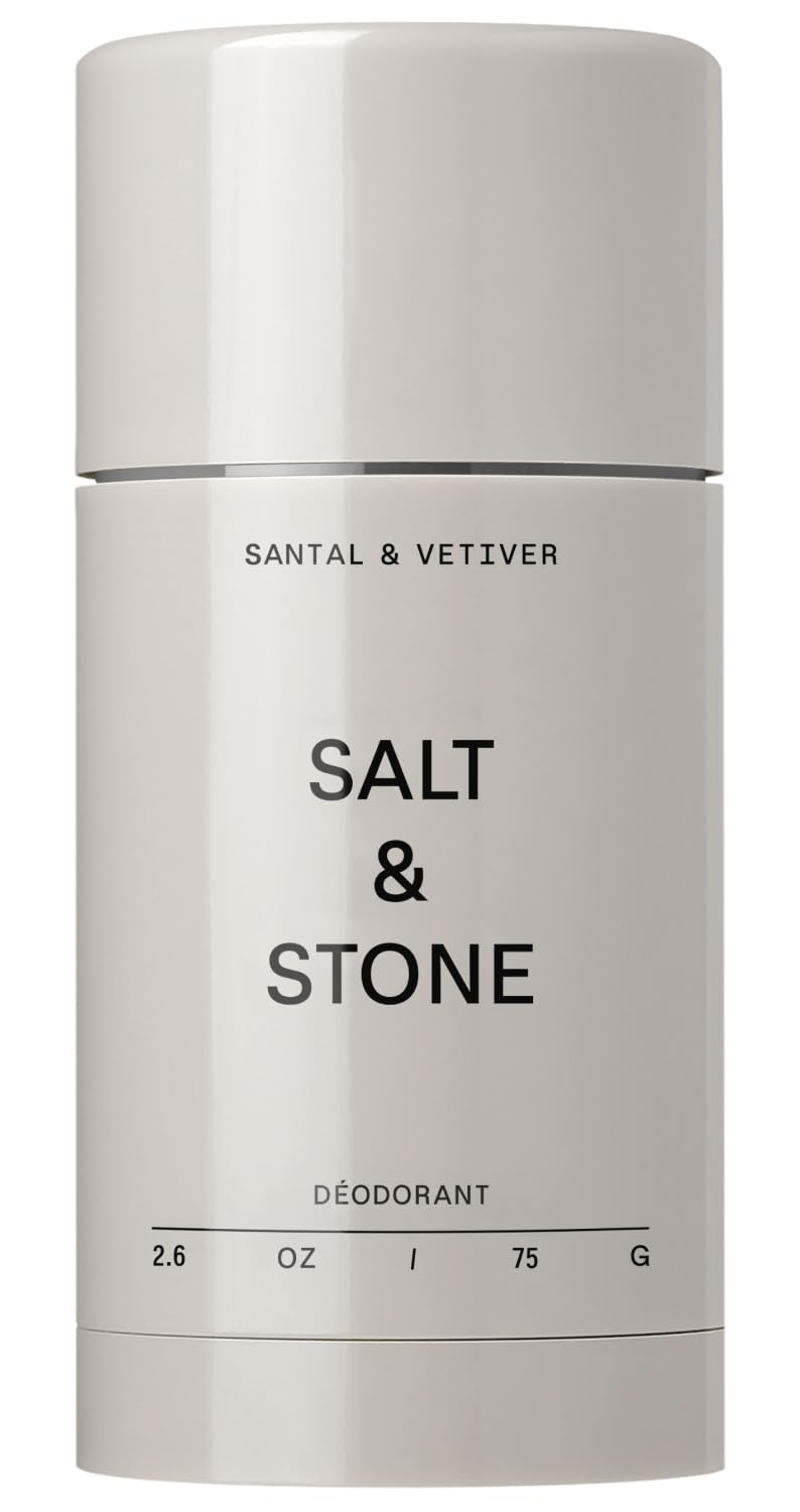 Salt Stone Aluminum Free Deodorant Women Men Santal Vetiver - Salt & Stone Official Imagery - 2