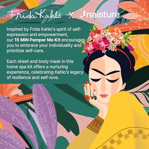 x Frida Kahlo 15 Min Pamper Me Kit Korean Spa Skincare Gift Set - Product Imagery
