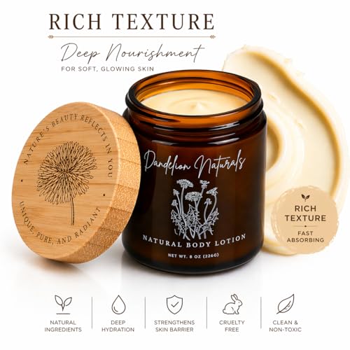 Body Lotion – Deep Hydrating Botanical Moisturizer with - Product Imagery