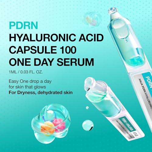 Anua PDRN Hyaluronic Acid Capsule 100 Serum, 0.33 fl.oz - Product Imagery