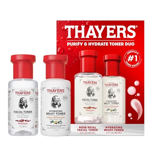 Thayers Purify & Hydrate Skin Care Set, Includes Rose Petal - Product Imagery