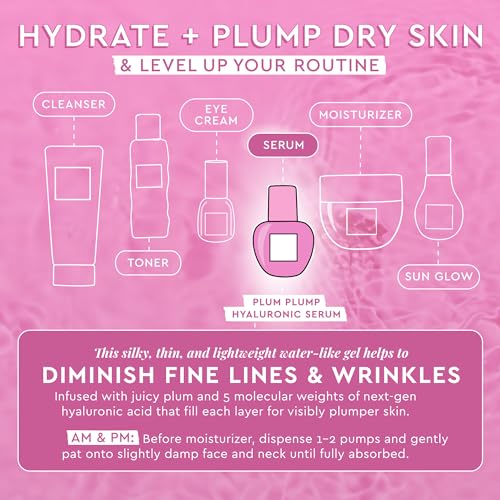 Glow Recipe Plum Plump Hyaluronic Acid Serum, Hydrating + - Product Imagery