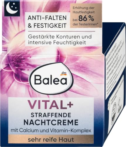 Balea Vital+ Intensive Night Cream for Very Mature Skin (55+ to - Product Imagery