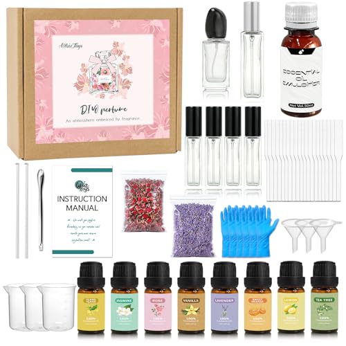 Perfume Making Kit, DIY Perfume Making Kits for Women Men, Pink - Product Imagery