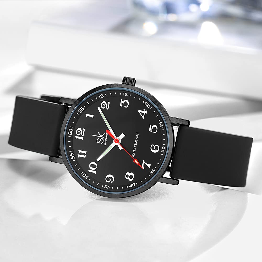 SHENGKE SK Ultra Thin Fashion Sport Sweatproof Women Watch - SHENGKE Official Imagery - 3