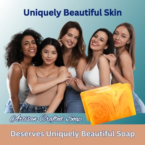 Honey Kojic Acid and Turmeric Soap for Dark Spots | Vitamin C & - Product Imagery