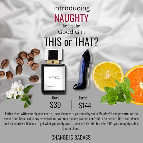 aromapassions NAUGHTY | Inspired by GOOD GIRL | Pheromone - Product Imagery