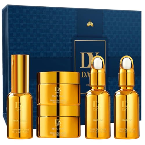 Beard Kit for Black Men Premium Beard Care Kit w Balm Oil - DayixCare Official Imagery - 1