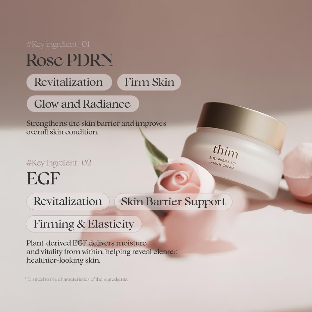 thim rose pdrn egf intense cream - thim Official Imagery - 8