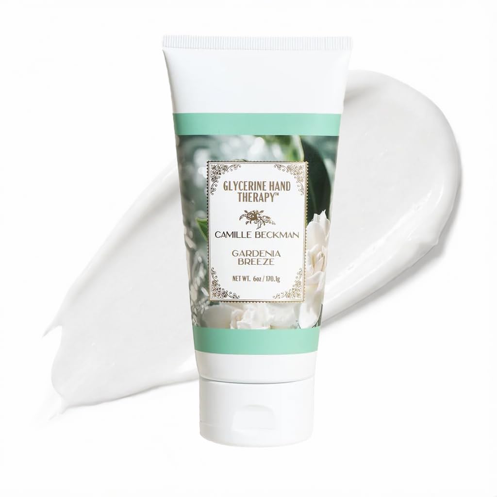 Camille Beckman Glycerine Hand Therapy Cream, French Vanilla, 8 - Camille Beckman