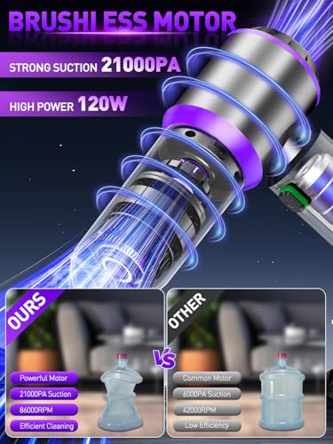 Vacuum/Air Duster Super Power Mini Car Vacuum Cleaner 4-in-1 air - Product Imagery
