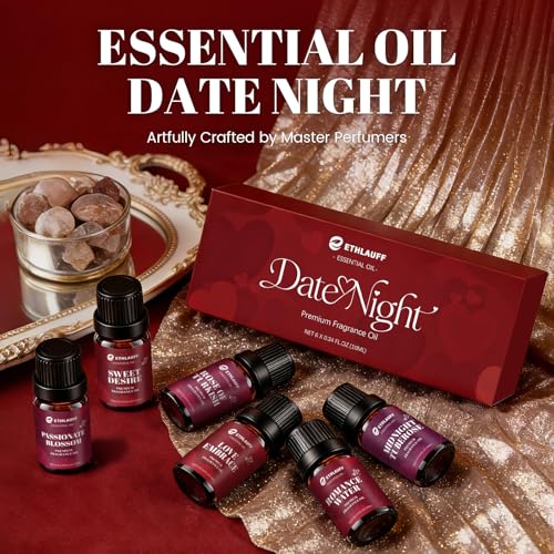 Date Night Fragrance Oils Set, Premium Essential Oils Set for - Product Imagery