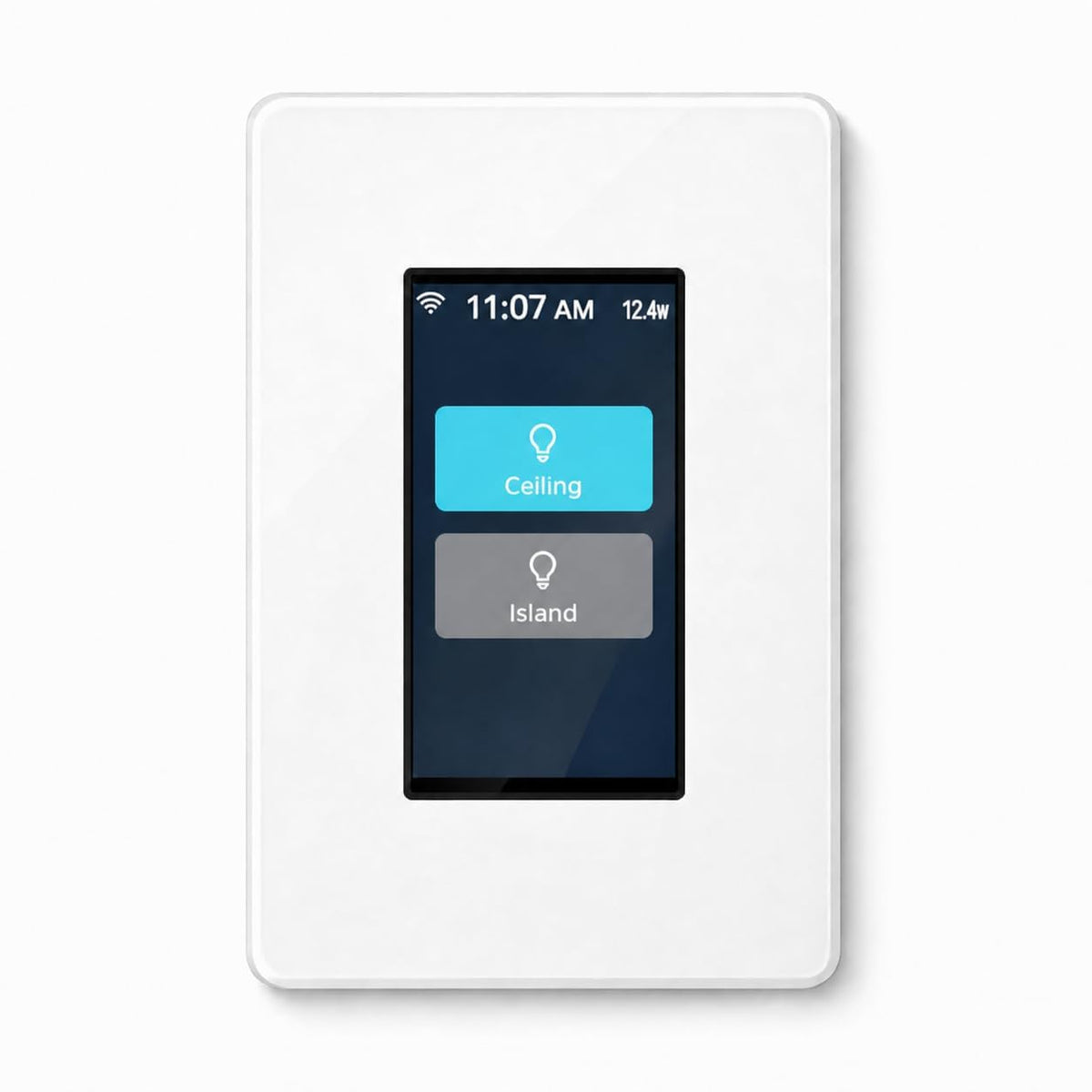 L9 1 or 2 Load LCD Smart Light Switch Radar Activated Screen - LANBON Official Imagery - 2