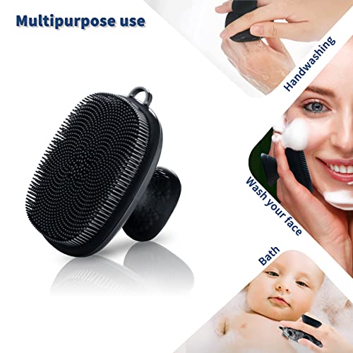 Face Scrubber, Silicone Face Scrubber for Men Facial Cleansing - Product Imagery