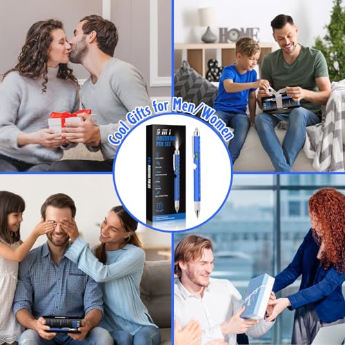 Cool 9-In-1 Multi Tool Tech Pen Gadgets For Men, Personalized - Product Imagery