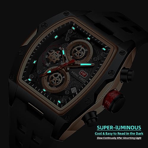 MF MINI FOCUS Men Watches Unique Casual Wrist Watches - Product Imagery