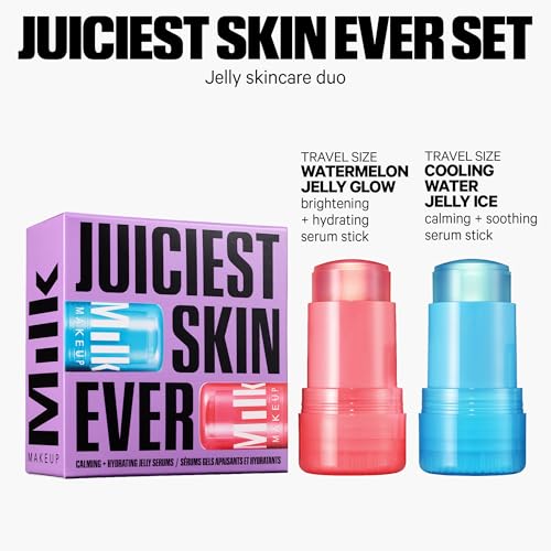 Milk Makeup Calming + Hydrating Jelly Skincare Serum Set – - Product Imagery