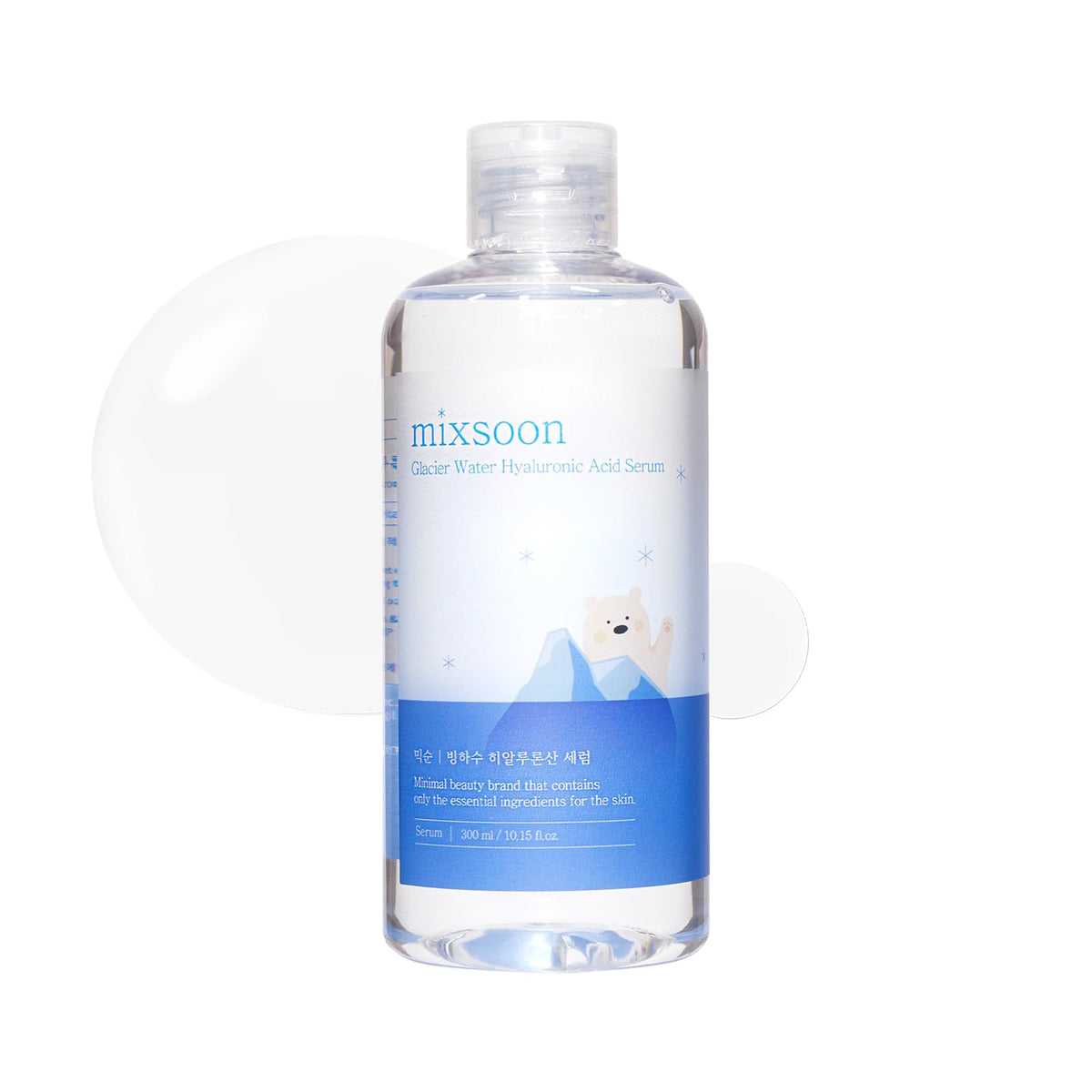 mixsoon Glacier Water Hyaluronic Acid Serum Deep Hydration - mixsoon Official Imagery - 2