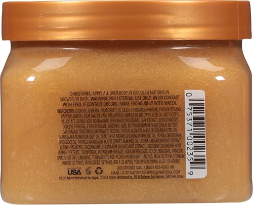 Tree Hut Body Scrub, Golden Vanilla, 18 Oz - Product Imagery