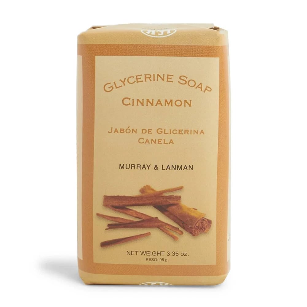 Lanman Kemp Cinnamon Soap Bar 3 35 Oz - Premium Selection Official Imagery - 2