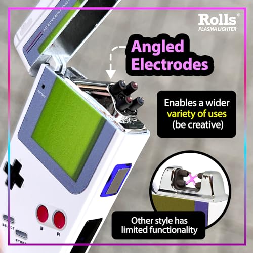 Rolls Electric Lighter - Cool Lighters - Retro Gamer Gifts for - Product Imagery