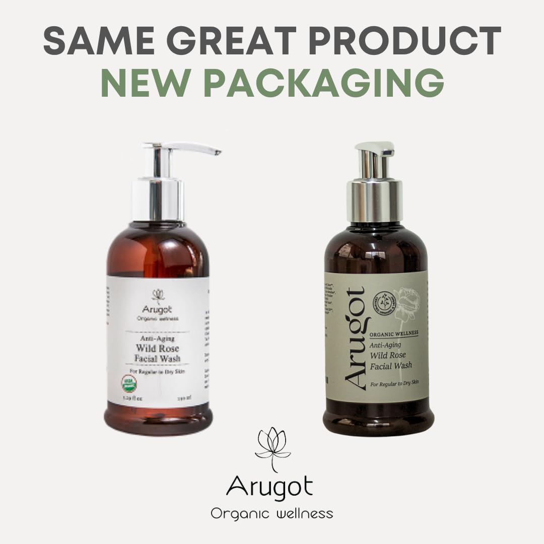 Organic Wild Rose Face Wash Made in Israel - Arugot Official Imagery - 3