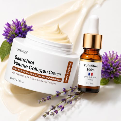 Bakuchiol Volume Collagen Cream Volufiline Concentrate Serum - CELDYQUE Official Imagery - 1