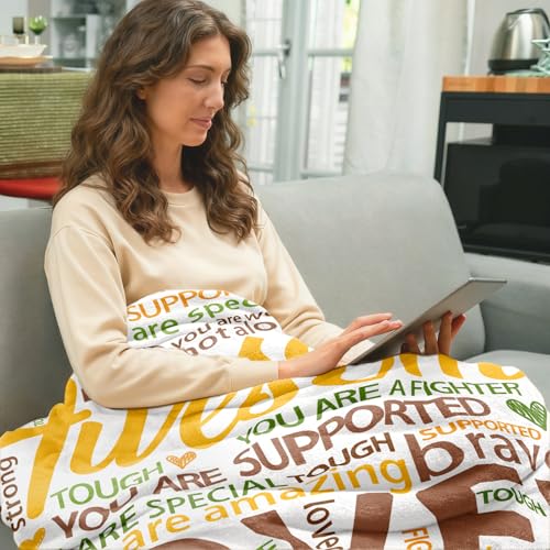 Super Soft Hug Blanket - Cancer Care Gifts for Women Men - - Product Imagery