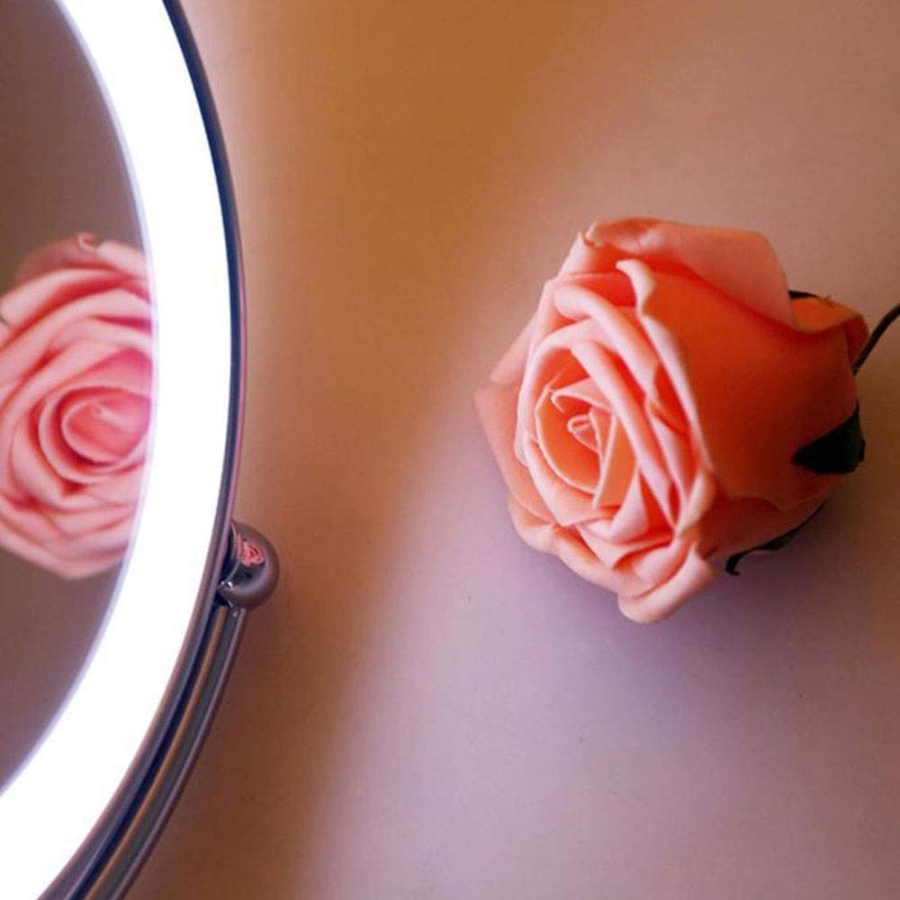 Makeup Mirror Vanity Mirror Makeup Mirror Bathroom Folding - YYBOES Official Imagery - 7