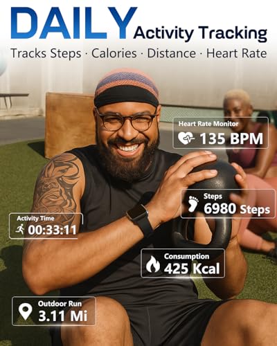 MorePro Fitness Tracker with 24/7 Heart Rate & Blood Pressure - Product Imagery