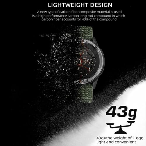 CakCity Digital Watch Military Tactical Watches for Men,Carbon - Product Imagery