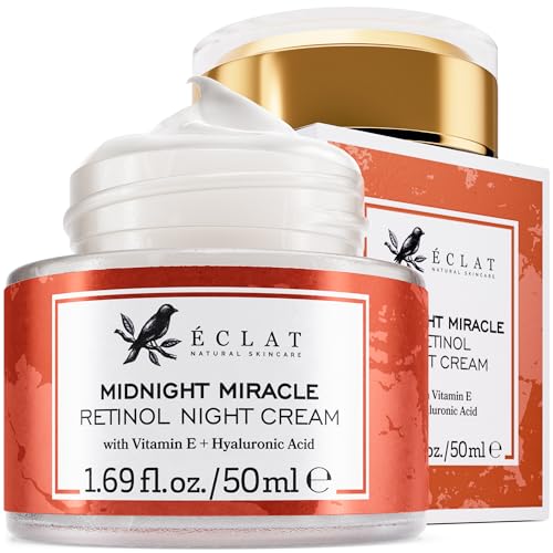 Eclat Skincare Retinol Night Cream – Renewing Retinol Cream for - Product Imagery